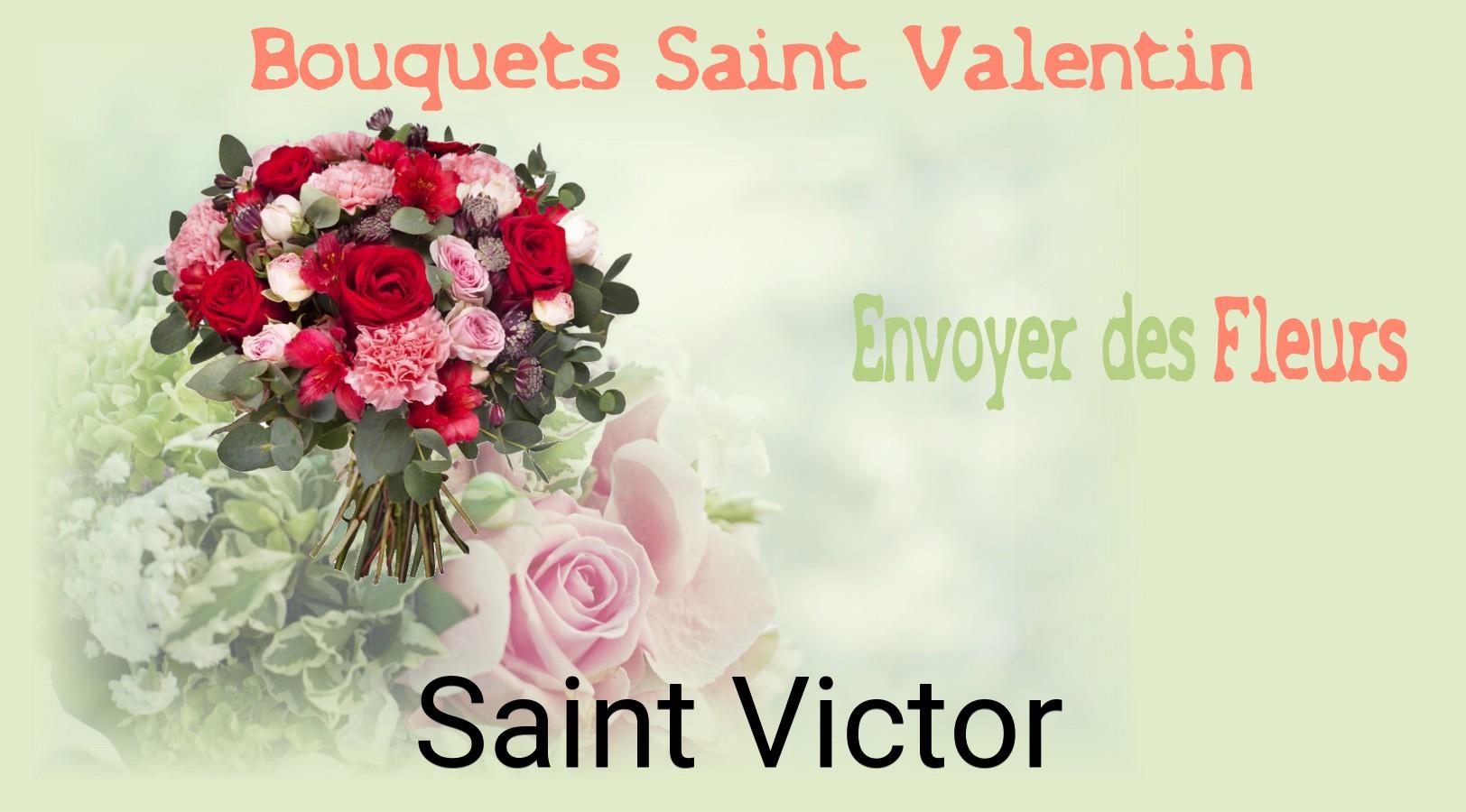Roses de Saint-Valentin livrées à Saint-Victor